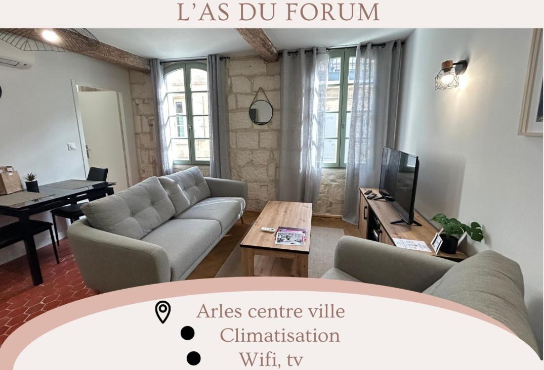 Chez Sam Et L'As Du Forum, Centre Ville アルル エクステリア 写真